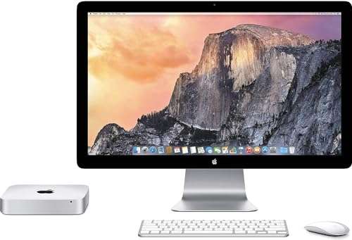 Apple Mac Mini MGEM2LL/A Desktop, Intel Core i5 2.6GHz, 8GB RAM, 256GB SSD, Silver (Renewed) 2