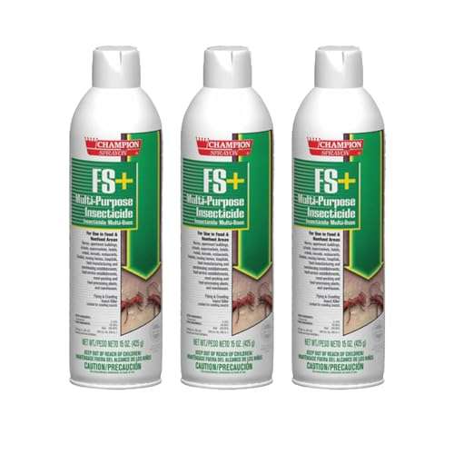Champion Sprayon FS+ Multi-Purpose Insecticide net 15 oz. 3 Count