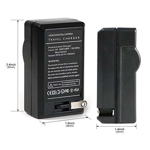 EN-EL23 Battery Charger for Nikon Coolpix B700, P900, P600, P610, S810c Digital Camera 5
