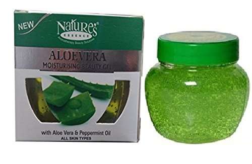 Nature's Essence Alovera Moisturising Beauty Gel with Aloe-Vera and Peppermint Oil (5.25 Oz) 1