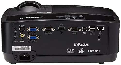 InFocus IN2126x WXGA Network Projector, 4200 Lumens, HDMI, 4GB Internal Memory, Wireless-Ready 3