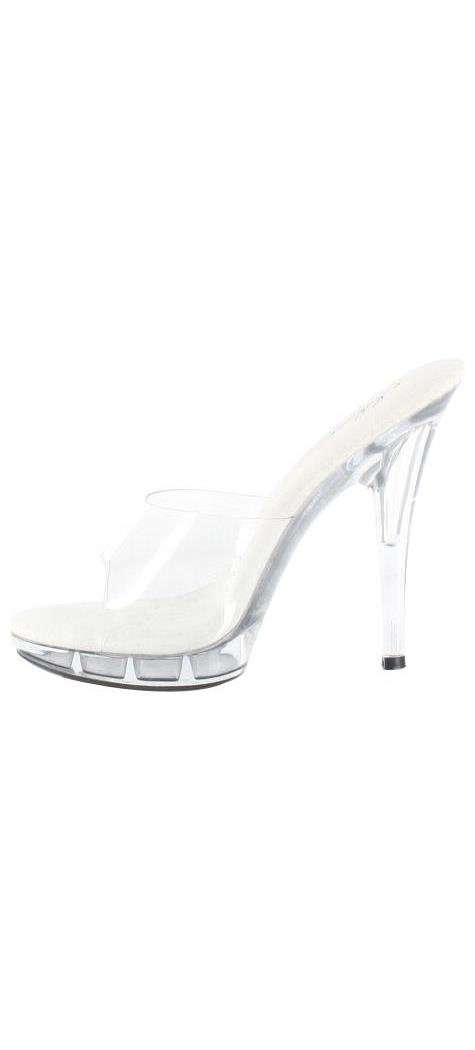 Ellie shoes, m-vanity 5in pump clear ten 2