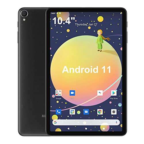 ALLDOCUBE Android 11 Tablet 10.4 inch, iPlay40H Tablet PC, 8GB RAM+128GB ROM, Unisoc T618 Octa-Core Processor, 5MP Front + 8MP Rear Camera, 2000x1200 HD Full Screen, 2.4G+5G WiFi, 6200mAh 1
