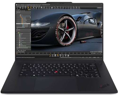 Lenovo ThinkPad P1 Gen 7 Mobile Workstations 16.0" IPS WQXGA Display (Intel Ultra 7-155H, RTX 1000 Ada 6GB, 16GB LPDDR5X, 512GB SSD, Backlit KB, Fingerprint, Win 11 Pro) with USB-C Dock 2