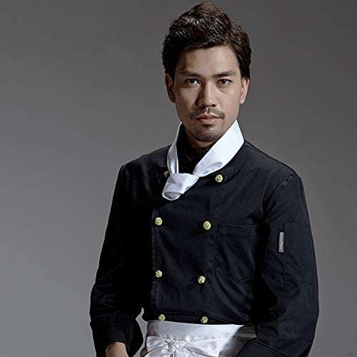 Ubersweet® FAURY Unisex Chef Scarf Towel Chinese and Western Restaurant Cafe Waiter Kitchen Triangle Cravat Food Service Work Wear: Coffee, One Size 4