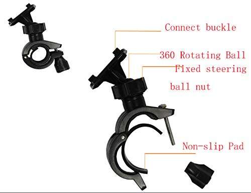 Waterproof Touch Screen Bike Mount GPS Case Bicycle Handlebar Cell Phone Holder Bag For iPhone 11 Pro Max / Motorola One Zoom / Moto E6 Plus / Google Pixel 4 XL / Xiaomi Redmi Note 8 / Xiaomi Mi 9T 6