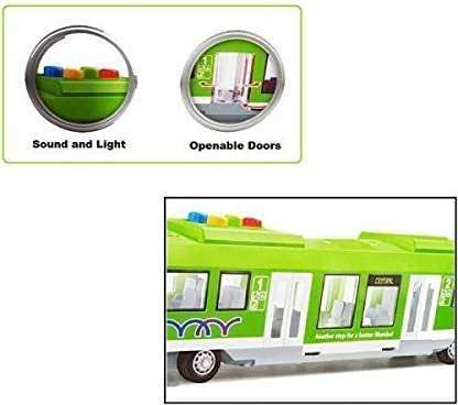 B For Best Mumbai Monorail Train Toy for Kids, Big Size Train Set for Kids with Light and Sound, Bump and Go Musical Toy Train (Pack of 1) (Rendom Color Sent) 5