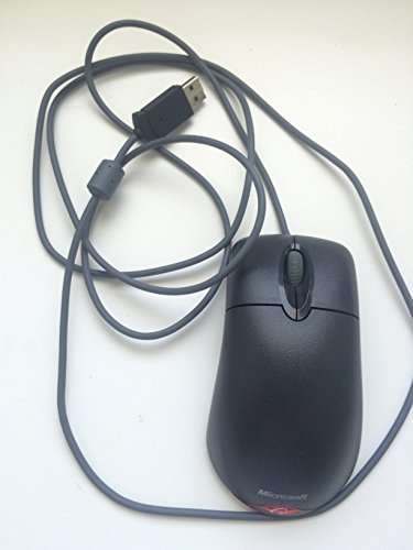 Microsoft Wheel Optical Mouse, Black 1