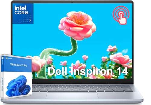 Dell Inspiron 14 7440 2-in-1 Laptop, 14" FHD Touchscreen Display, Core 7 150U, 64GB DDR5 RAM, 2TB SSD, Windows 11 Pro, Backlit, FHD Webcam, Fingerprint Reader 1
