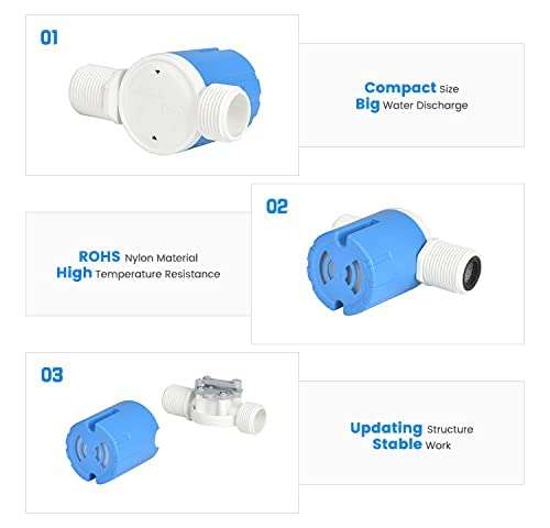 THG-Made in India Automatic Water Level Control Valve 3/4"-No Electricity 3