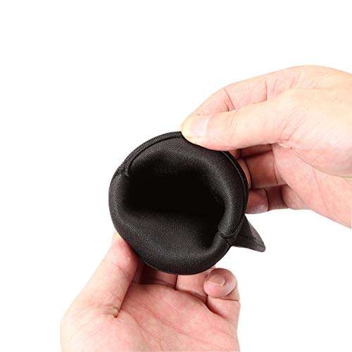 ZORSOME for Sony Xperia 1,Xperia 10 Plus Phone Bag, Universal Neoprene Shockproof Pouch Sleeve Case for Huawei Mate 20X, for Honor X30 Max,V30 Pro,for ZTE Axon 30 Black 4