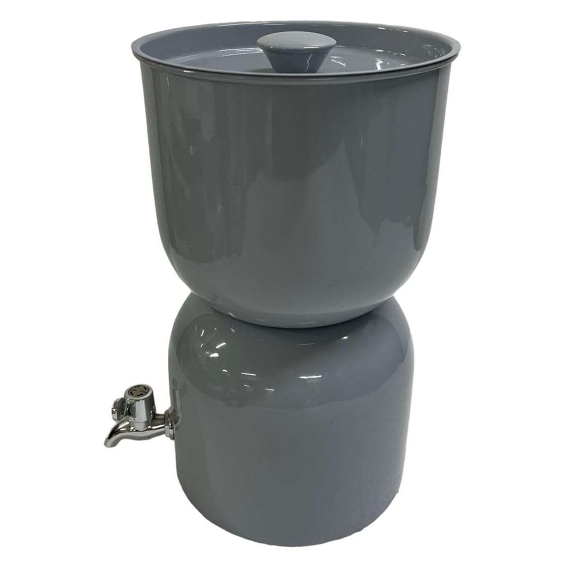 Godinger Beverage Dispenser, Large 240oz Drink Dispenser, Durable Metal Material 1