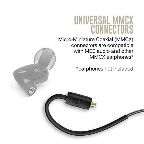 MEE audio BTN 2-Pin Bluetooth Wireless Adapter Cable with Qualcomm aptX for Massdrop and Other 2-pin in-Ear Monitors 5