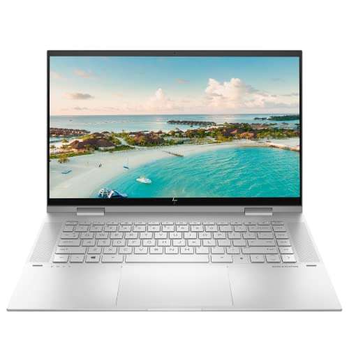 HP Envy x360 2-in-1 Laptop, 15.6" FHD Touchscreen, Intel Core i7-1195G7 Processor, 64GB RAM, 512GB SSD, Webcam, Backlit KB, FP Reader, SD Card Reader, Wi-Fi 6, Windows 11 Home, Stylus Pen Included 2