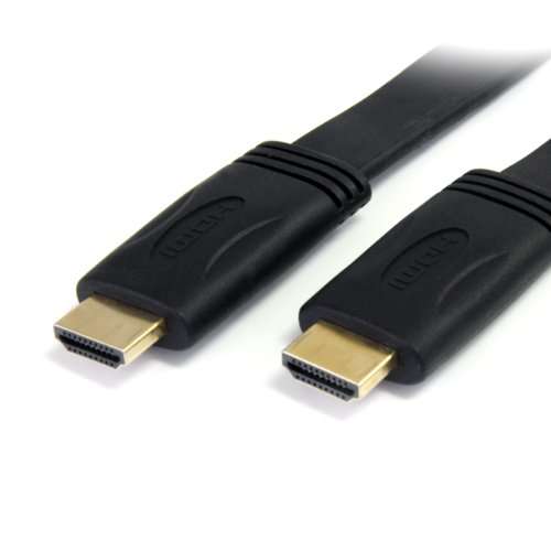 STARTECH.COM 25 FT Flat HIGH Speed HDMI Cable with ETHERNET - HDMI - M/M 1