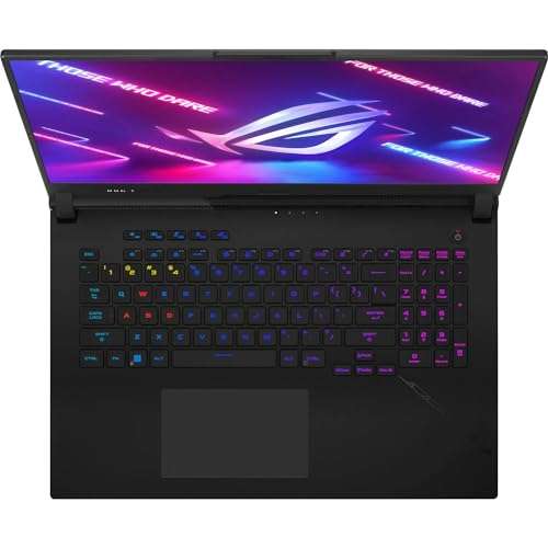 ASUS ROG Strix Scar 17 Gaming & Entertainment Laptop (AMD Ryzen 9 7945HX 16-Core, 32GB DDR5 4800MHz RAM, 8TB PCIe SSD, GeForce RTX 4080, 17.3" 240 Hz Win 10 Pro) with USB-C Dock 5