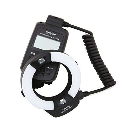 YONGNUO Macro Flash YN-14EX TTL LED Macro Ring Flash Light for Canon Camera 2