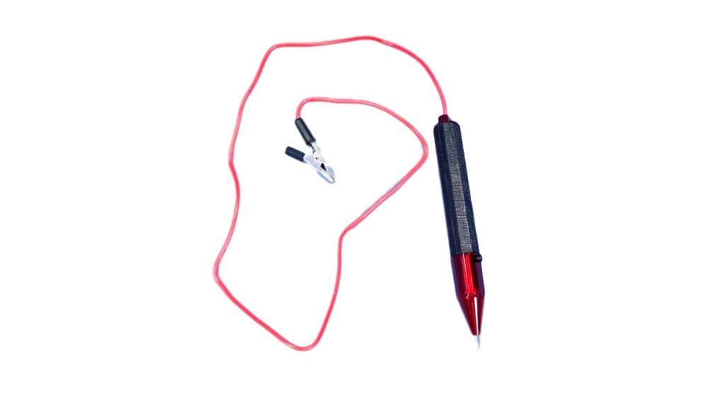 Leviton 49661 Electrical Continuity Tester, 3 Ft Wire Lead with Alligator Clip, Lighted Indicating Tip, 2 AA Batteries Not Included