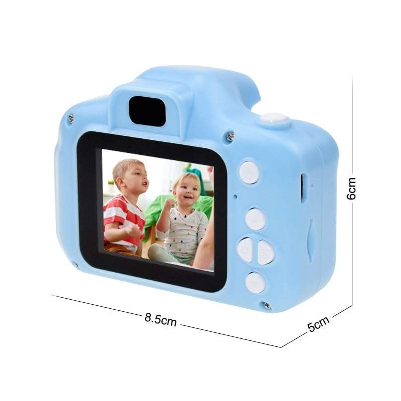 Upgrade Kids Selfie Camera for Boys and Girls, Digital Camera for Kids Toy Gift, Toddler Camera Christmas Birthday Gifts for Boys Age 3-12, 1080P HD Digital Video Cameras for Toddler（Blue） 3