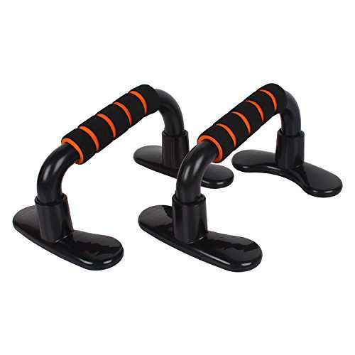 Strauss Turtle Push Up Bar, Pair(Black/Orange) 3