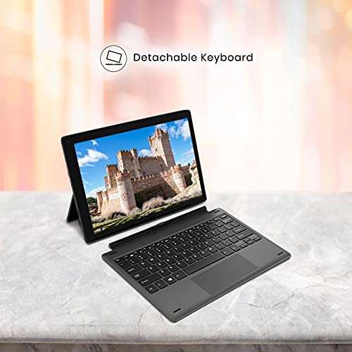 AVITA Cosmos 2 in 1 Intel Celeron Dual Core - (4 GB/64 GB EMMC Storage/Windows 10 Home) NS12T5IN025P 2 in 1 Laptop (11.6 inches(28cm), Charcoal Grey, 1.327 kg) 4