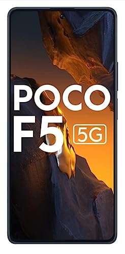 POCO F5 5G (Carbon Black, 256 GB) (8 GB RAM) 2