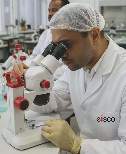 Premium Binocular Stereo Microscope, Dual Magnification, Dual Illumination - Eisco Labs 5