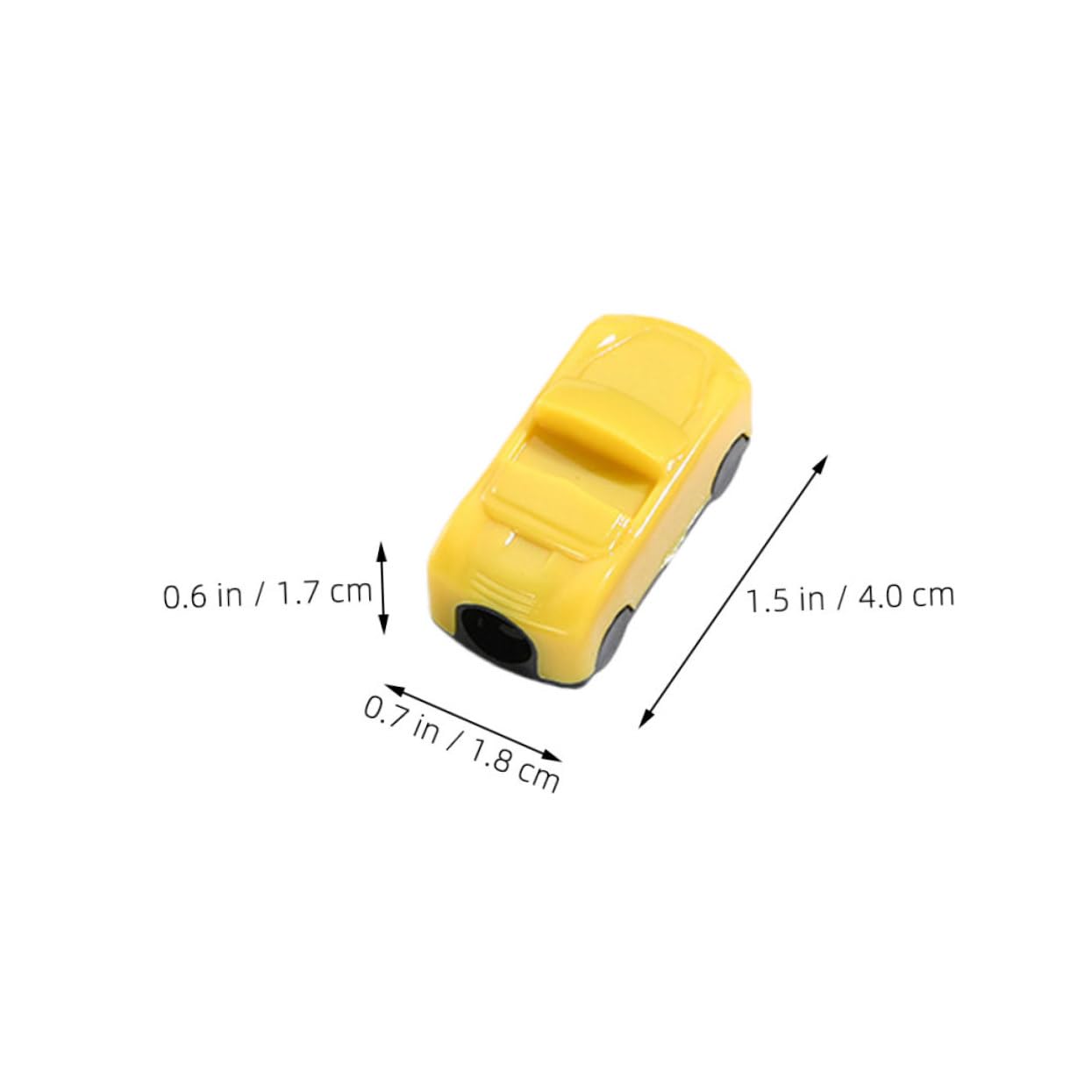 HOMSFOU 25pcs Cartoon Pencil Sharpener Small Pencil Sharpener Stationery School Supplies Plastic 3