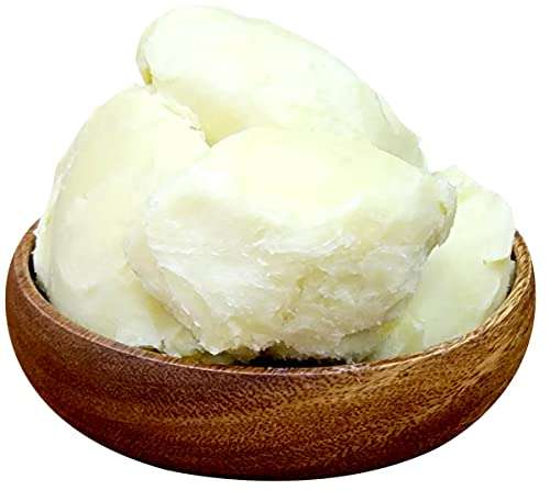 MGL Naturals Unrefined African Shea Butter Ivory whipped, 100% Raw, Organic | Apple and honeysuckle scented. Moisturizing body and hair butter from Ghana. 11 oz / 300g 2