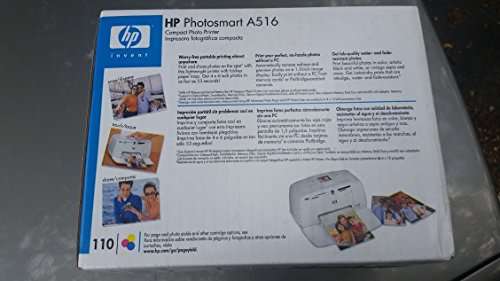 HP Photosmart A516 Compact Photo Printer (Q7021A#ABA) 2