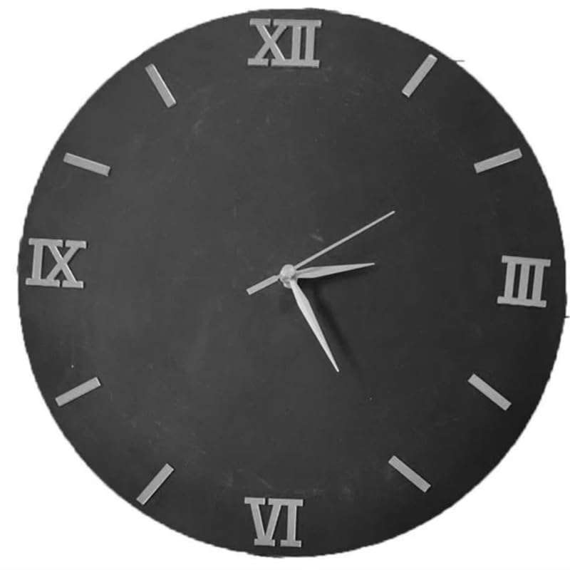 Krishta Mirrored Clock Roman Numbers with Dashes for Resin Clock- Acrylic Laser Cut- 12 Pcs Set of Hour Marks for Clocks (1.5 Inch) (Mirror Gold) 5