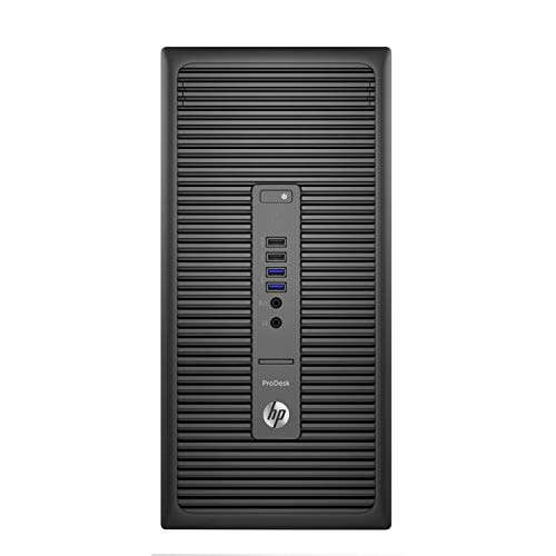 HP 600 G2 Tower Workstation Gaming Computer, Intel i5-6500 up to 3.6GHz, 16GB RAM, 256GB SSD & 2TB HDD, USB 3.0, NVIDIA GeForce GT 710 2GB, HDMI, DVI, VGA, WiFi BT 4.0 Windows 10 (Renewed) 2