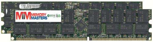 MemoryMasters 379300-B21 4GB (2x2GB) HP/Compaq Proliant BL25P/BL35P/DL385 184-pin PC3200 Registered ECC DDR DIMM Memory Kit 3rd Party