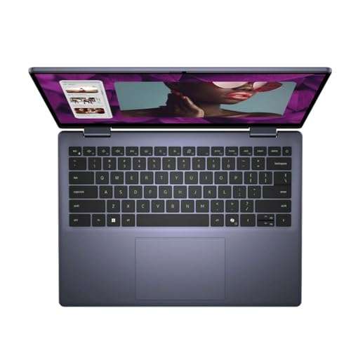 Dell Inspiron 14 2-in-1 Laptop, 14" FHD TouchScreen Display, AMD Ryzen 5-8640HS(Up to 4.9Hz), 64GB DDR5, 2TB PCIe SSD, Backlit KB, FP Reader, SD Card Reader, WiFi 6E, HDMI, USB-C, PDG HDMI, Win 11 Pro 2