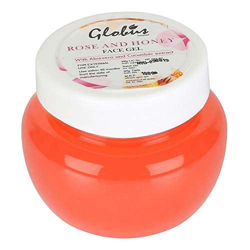 Globus Naturals Rose and Honey Face Gel, 100 g 2