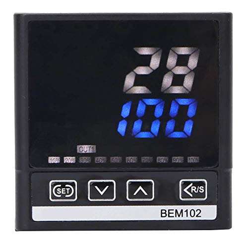 Romantic Valentine's Day K-Type Thermostat Temperature, Digital Temperature Controller, 0-400°C Thermostat, High Accuracy 180-240VAC 50/60Hz Ovens Industrial Boilers for Heating Furnaces Petrochem 3