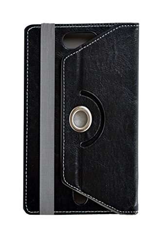 Hello Zone with Free Sim Adapter Kit iBall Slide WQ149i 360� Rotating 10� Inch Flip Case Cover Book Cover -Black 3