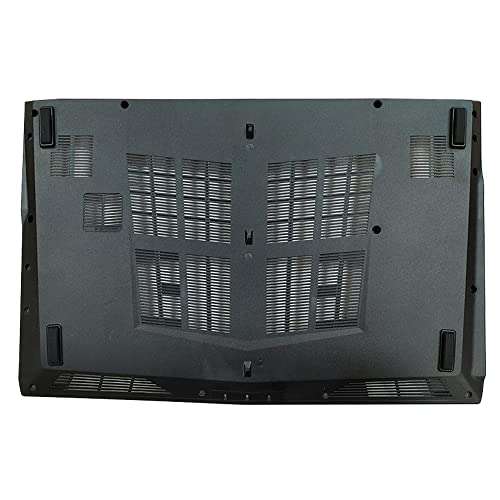 Laptop Replacement Bottom Base Cover Case Compatible for MSI GV62 8RC/GV62 8RD/GV62 8RE GV62 7RC/GV62 7RD E2P-6J3A612-P89 MS-16JD Shell Without Optical Drive 1