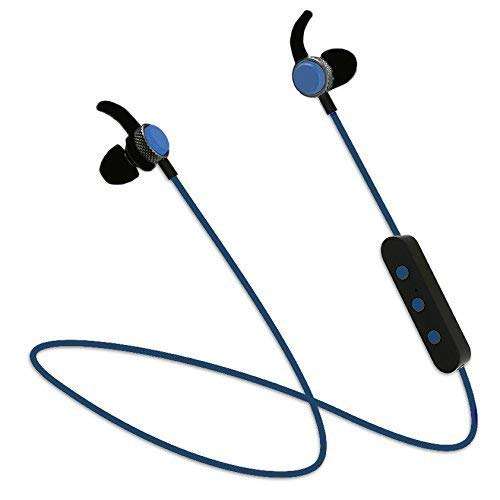 Wayona WY21 Wireless Bluetooth - 4.2 Stereo Sports Earphones for Gym,Running,Workout with Built-in Mic (Behind neck, Blue) 3