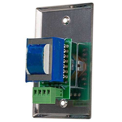 Pure Resonance Audio VC100S 100W Plate Mounted 70V Commercial Volume Control - Stainless Steel (Single) 4