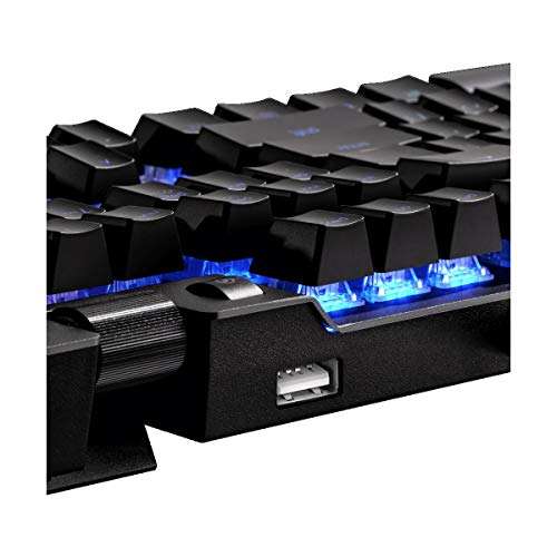 ADATA XPG Summoner Gaming Keyboard (Silver Switch) - Cable Connectivity - USB 2.0 Type A Interface - Mechanical Keyswitch - Gunmetal Gray 4