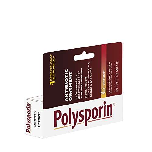Polysporin First Aid Antibiotic Ointment -1 oz, Pack of 3 3