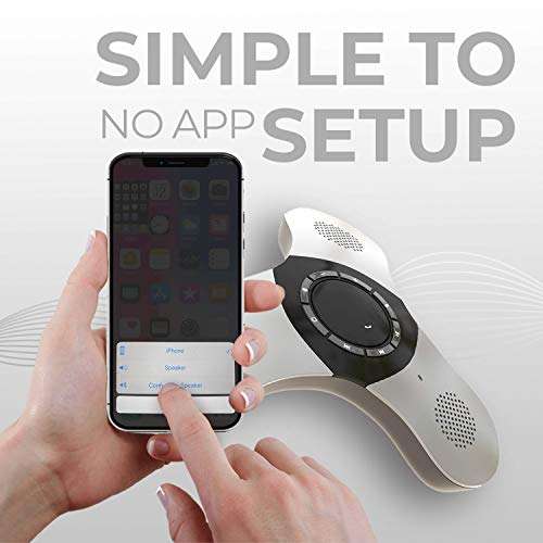 Skywin Bluetooth Conference Speaker with Microphone, Portable Wireless Speaker for Office Desk, Computer, and Laptop, Bluetooth Microphone for Conference Room, Home Office, and PC, Smart Speakerphone 3