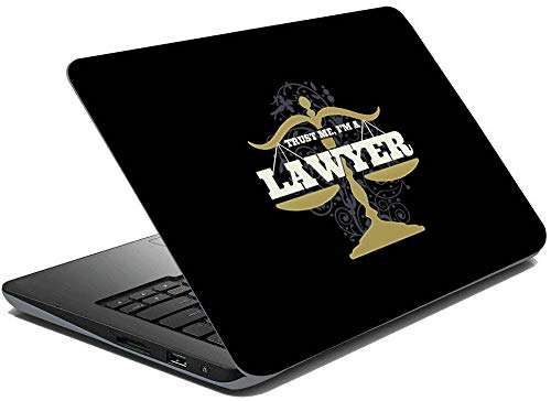 Plan To Gift Lawyer Laptop Skin Laptop Skin for 14 inches for All Models [ 0.1 x 17 x 11 inches]