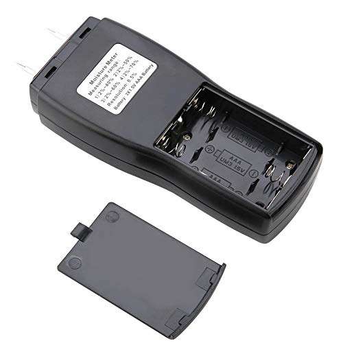 Wood Moisture Tester 0 to 40 ℃ Digital Moisture Moisture to accurately measure the percentage of water in firewood Flooring paper Corks and trees for industry 6