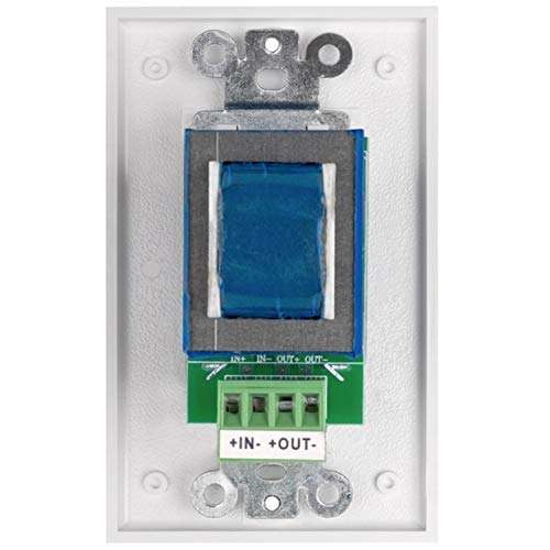 Pure Resonance Audio VC50W 50W Decora 70V Commercial Volume Control White Decora White 3