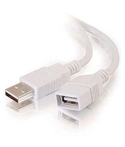 PremiumAV 1.5 MTR USB 3.0 Super Speed Extension Cable (White)
