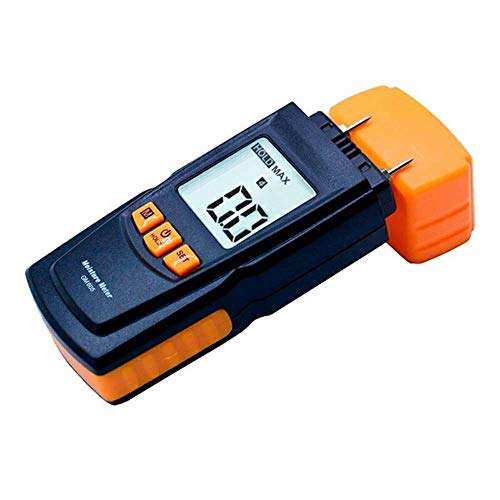 XUXUWA Moisture Meter GM605 Detachable Wood Moisture Meter Humidity Tester Timber Damp Detector Portable Wood Moisture Meter LCD Display Humidity tester 4