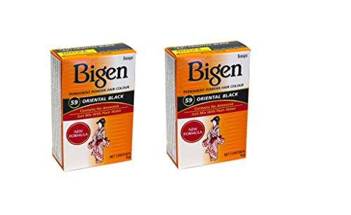 Bigen Permanent Powder Hair Color 59 Oriental Black 1 ea (Pack of 2) 1