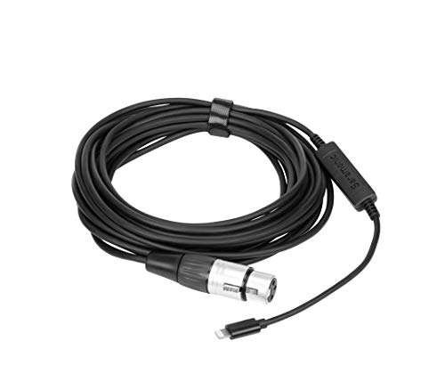 Saramonic XLR Female to Apple Lightning Microphone Interface Cable for iPhone & iPad (LC-XLR) 6